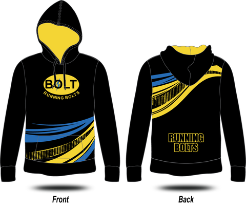 RUNNING BOLTS - Sublimated Hoodie