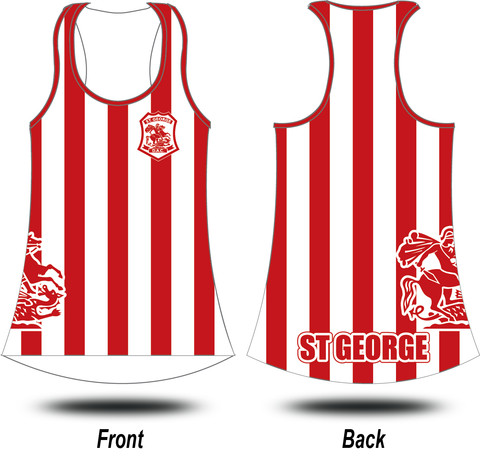 ST GEORGE DISTRICT AC - Youth Racer Singlet