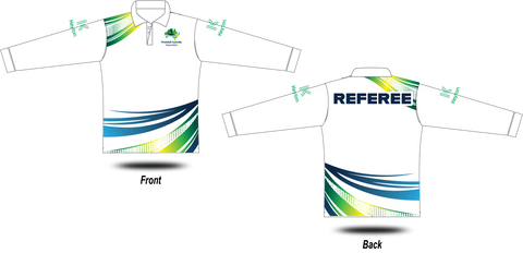 PICKLEBALL AUSTRALIA - Referee LS Polo (For Pickleball Australia Referees ONLY)