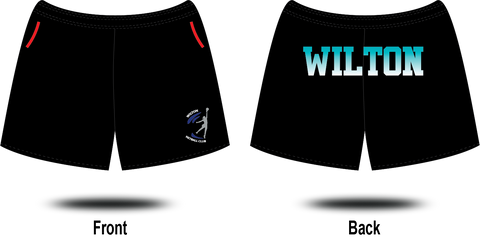 WILTON NETBALL - Black Shorts
