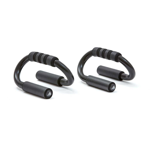 adidas push up bars feature foam handles for comfort and come in a pair.