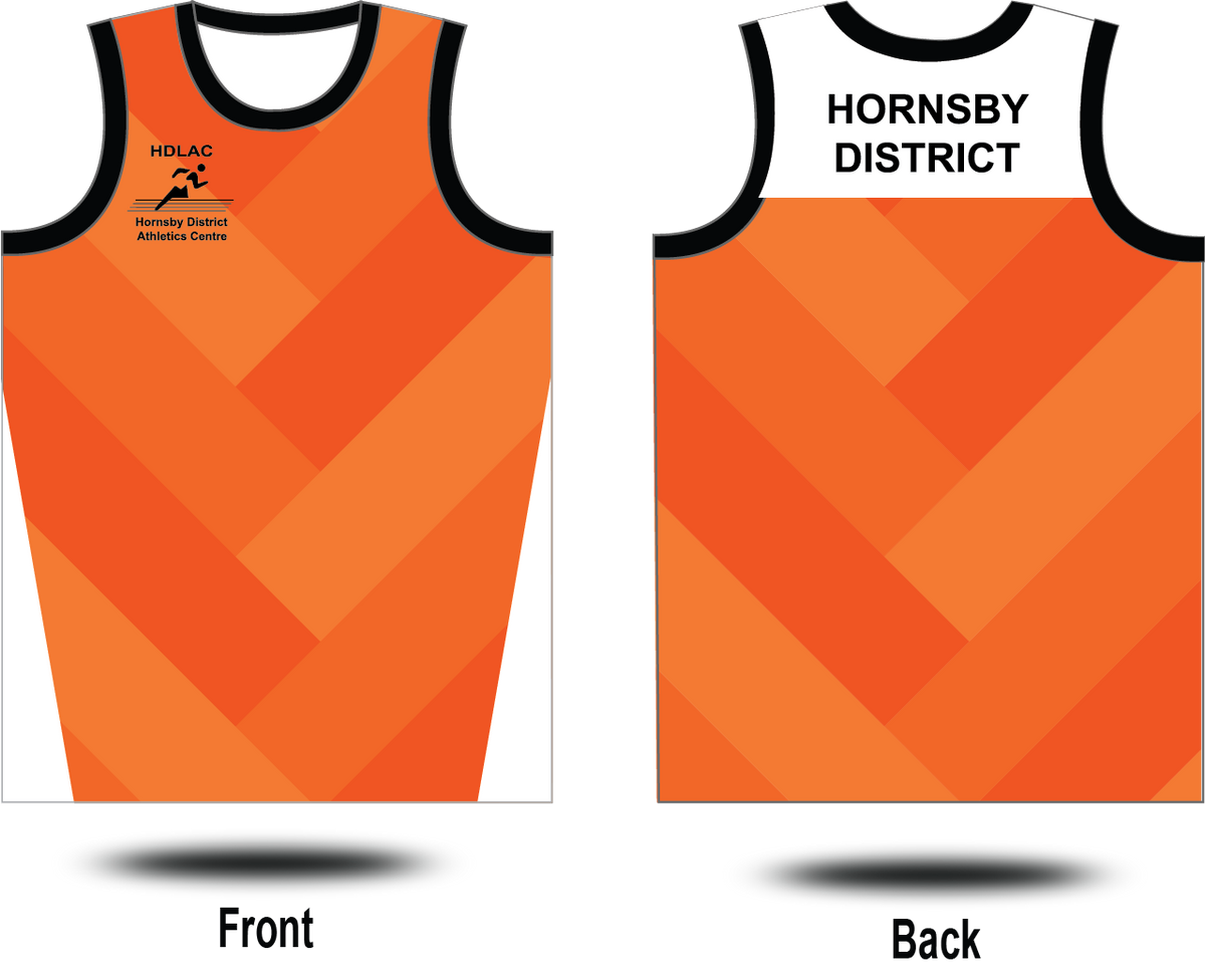 HORNSBY DISTRICT AC Unisex Singlet