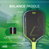 JOOLA Perseus Heat Vision 16mm Pickleball Paddle - Surge Green