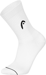 MEN'S 3PPK HALF CUSHION CREW SOCKS - White