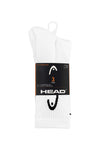 MEN'S 3PPK HALF CUSHION CREW SOCKS - White