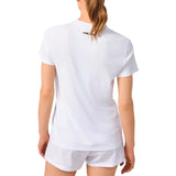 HEAD WOMENS TIE BREAK T-SHIRT - VISION/GREEN