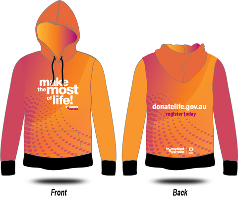 Transplant Australia - Sublimated Hoodie