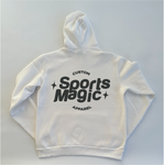 SPORTSMAGIC - Custom White Puff Hoodie