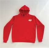 NOT IN THE MOOD - Custom Red Puff Hoodie