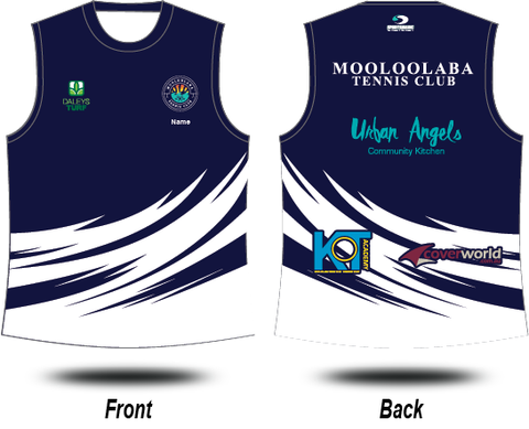 Mooloolaba Tennis Club - Player's Singlet (Navy)