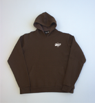 BE A GOOD HUMAN - Custom Brown Puff Hoodie