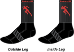QUAKERS HILL LAC - Black Crew Socks