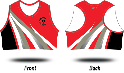 CHERRYBROOK AC - Racer Back Crop Top