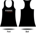 Engage Pickleball - Female Racer Singlet (Black)