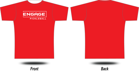 Engage Pickleball - Tee (Red)