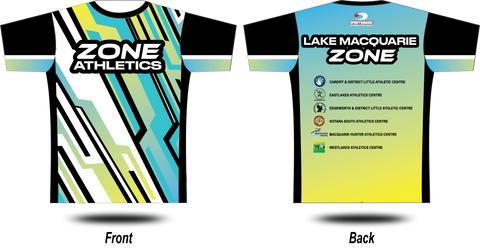 LAKE MACQUARIE ZONE ATHLETICS - 2023 Tee - PRE-ORDER