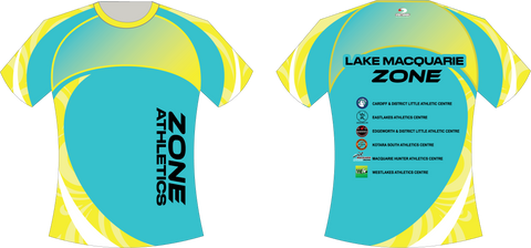 LAKE MACQUARIE ZONE ATHLETICS - 2025 Tee - PRE-ORDER