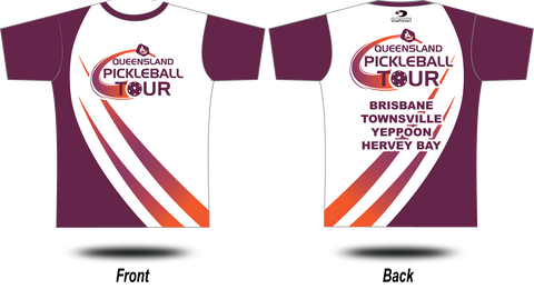 QUEENSLAND PICKLEBALL - 2024 Tour Tee