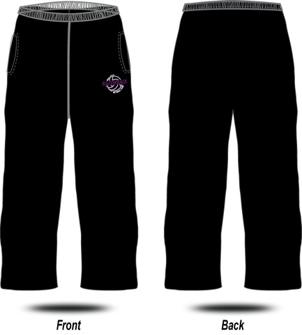 RAZORBACK NETBALL - Track Pants (Black)