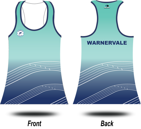 WARNERVALE AC - Female Racer Singlet (PRE-ORDER)