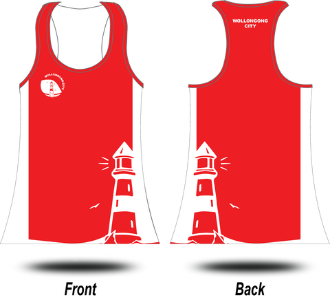 WOLLONGONG CITY LAC - Female Racer Singlet