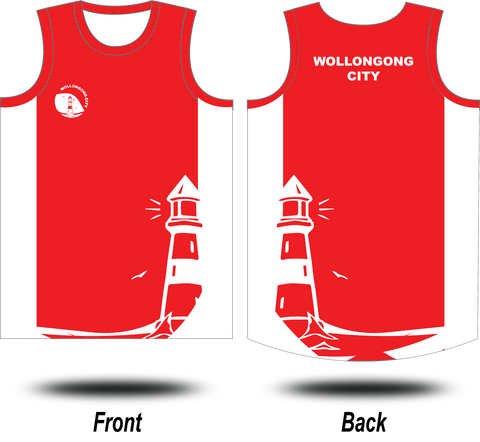 WOLLONGONG CITY LAC - Unisex Singlet