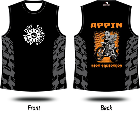 APPIN DIRT - Singlets (Colour Options)