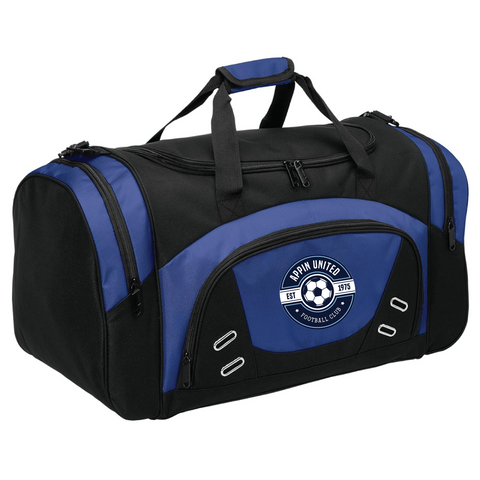 APPIN SOCCER - Gear Bag (Black/Blue)