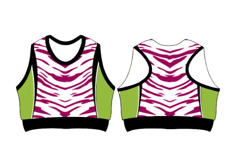 CUSTOM TEMPLATE DESIGNS - Crop Top 130