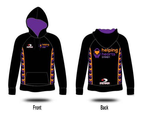 HELPING HEARTS - Sublimated Hoodie