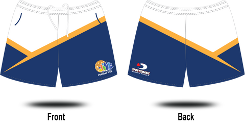 PICKLEBALL NSW - Pocket Shorts (White)