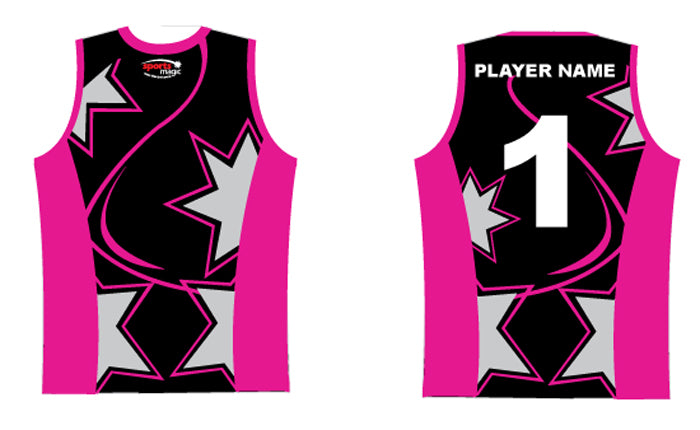 Singlet Layout CUSTOM TEMPLATE DESIGNS - Singlet 086