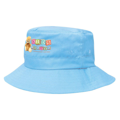 Kids Twill Bucket Hat w/ Toggle