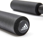 adidas push up bars have a foam base to provide stability for safety purposes. The foam covering alsp prevents damage to the surface they are being used on.
