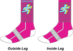 CAMPBELLTOWN CAC - Crew Socks (Pink)