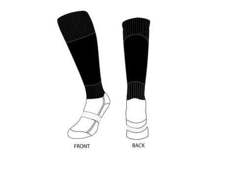 SUTHERLAND SHIRE SOFTBALL - Knee Socks (Black)