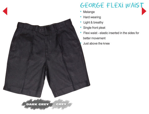 SCHOOLWEAR - George Flexi Waist Shorts