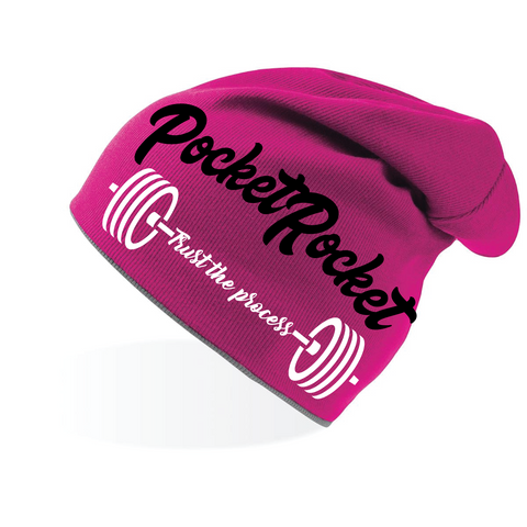 Pocket Rocket - Pink Beanie